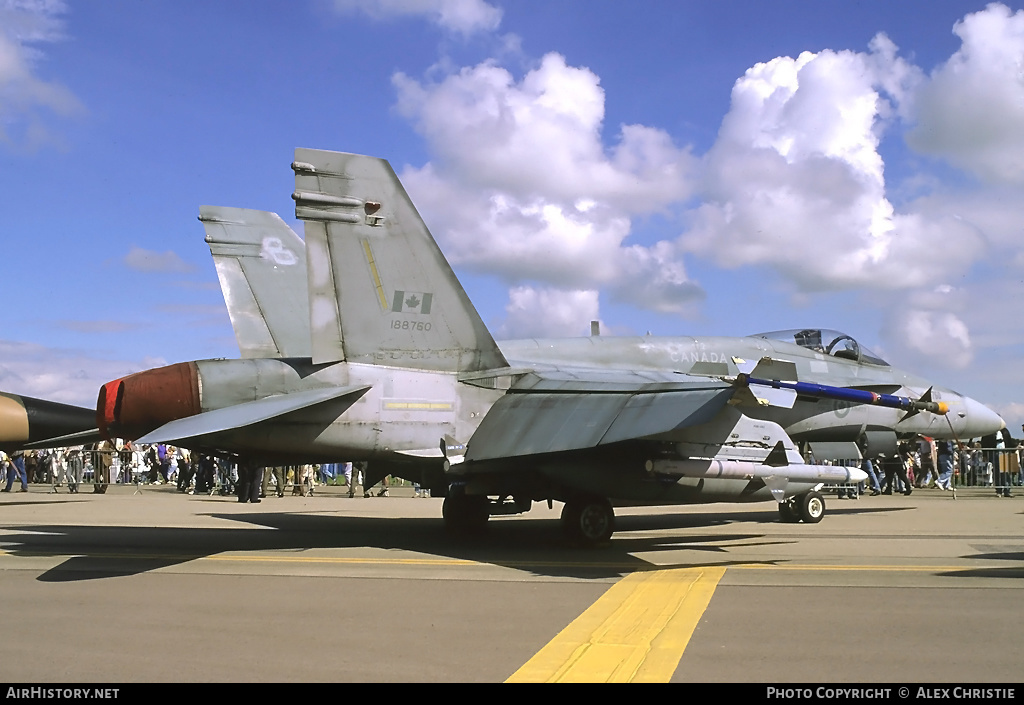 Aircraft Photo of 188760 | McDonnell Douglas CF-188 Hornet | Canada - Air Force | AirHistory.net #111861