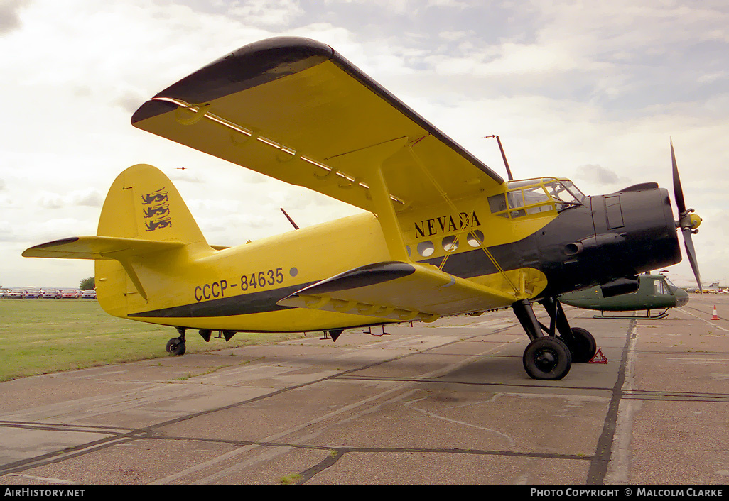 Aircraft Photo of CCCP-84635 | Antonov An-2R | Nevada | AirHistory.net #111871