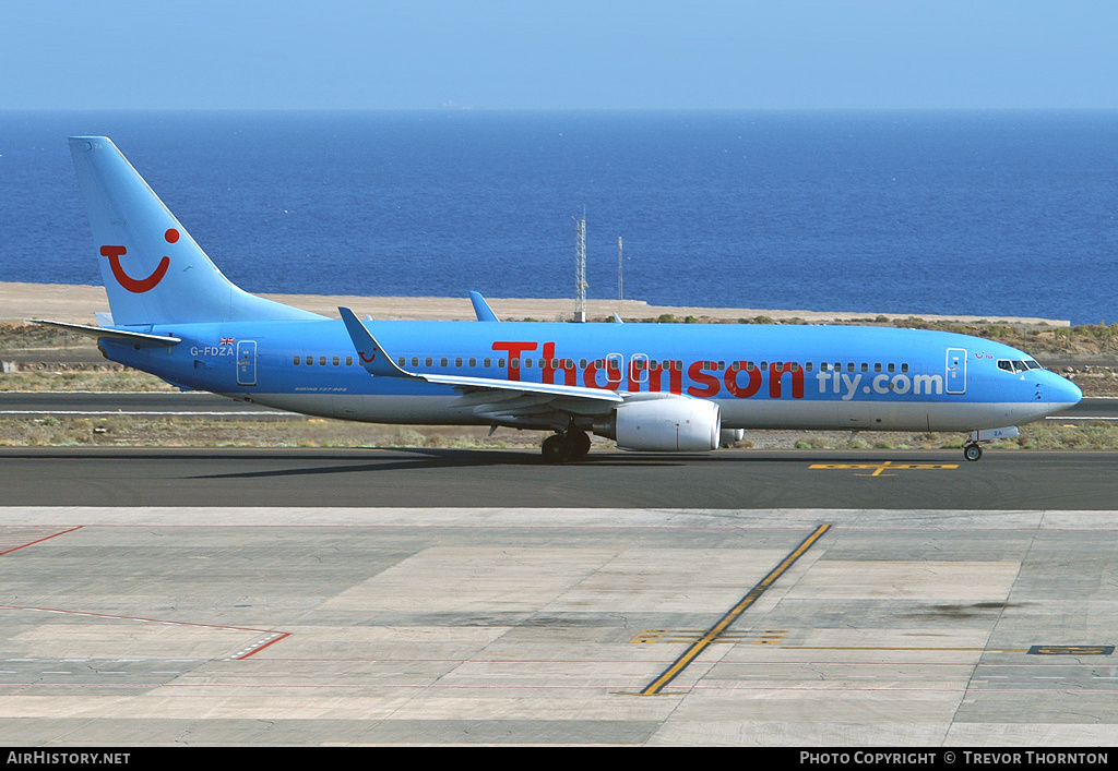 Aircraft Photo of G-FDZA | Boeing 737-8K5 | Thomsonfly | AirHistory.net #111875