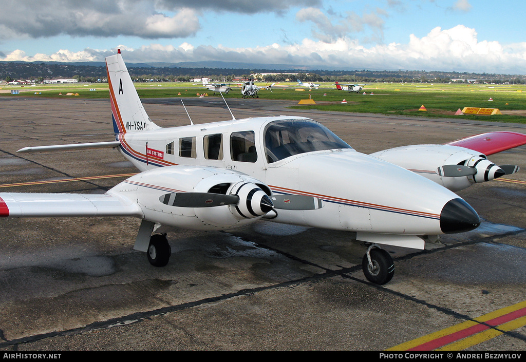 Aircraft Photo of VH-YSA | Piper PA-34-220T Seneca III | BAE Systems | AirHistory.net #111878