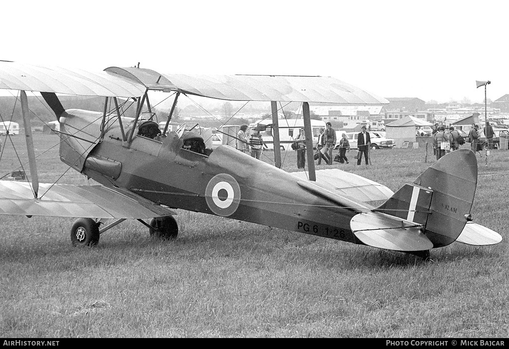 Aircraft Photo of N82AM / PG6 1-26 | De Havilland D.H. 82A Tiger Moth II | UK - Air Force | AirHistory.net #111888
