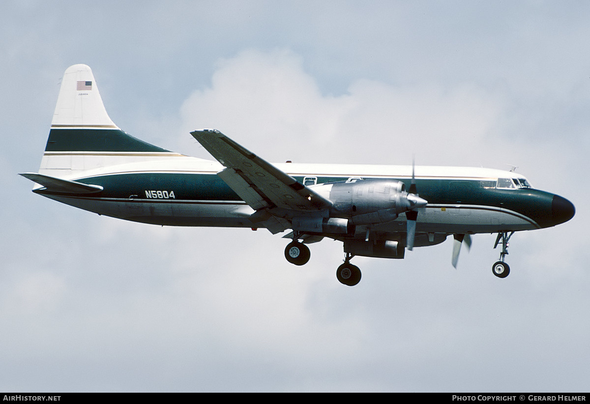 Aircraft Photo of N5804 | Convair 580/F | AirHistory.net #111892