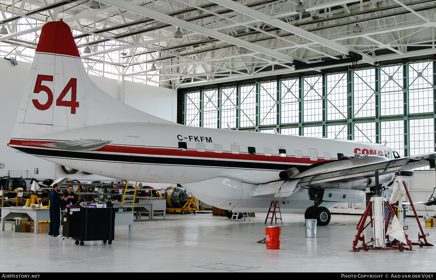 Aircraft Photo of C-FKFM | Convair 580/AT | Conair Aviation | AirHistory.net #111893