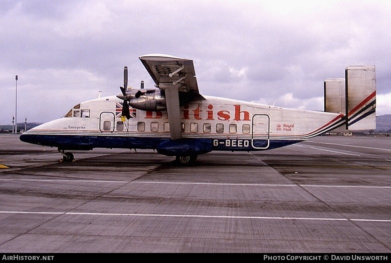 Aircraft Photo of G-BEEO | Short 330-100 | British Air Ferries - BAF | AirHistory.net #111895