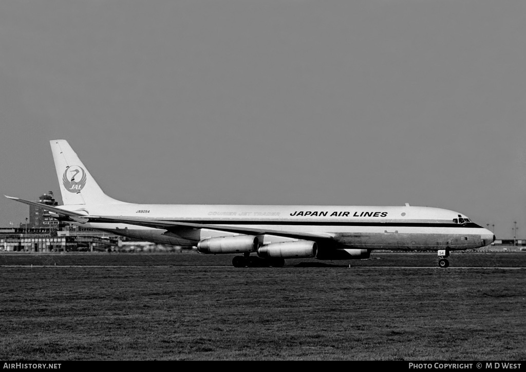 Aircraft Photo of JA8054 | McDonnell Douglas DC-8-62H/AF | Japan Air Lines - JAL | AirHistory.net #111898