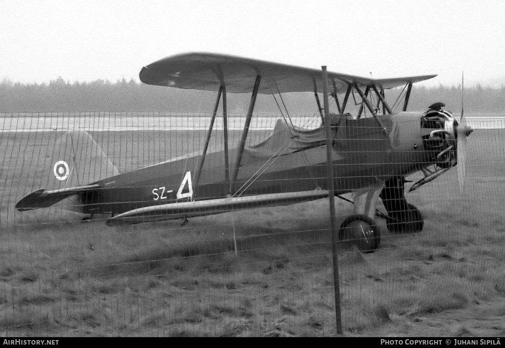 Aircraft Photo of SZ-4 | Focke-Wulf Fw-44J Stieglitz | Finland - Air Force | AirHistory.net #111900
