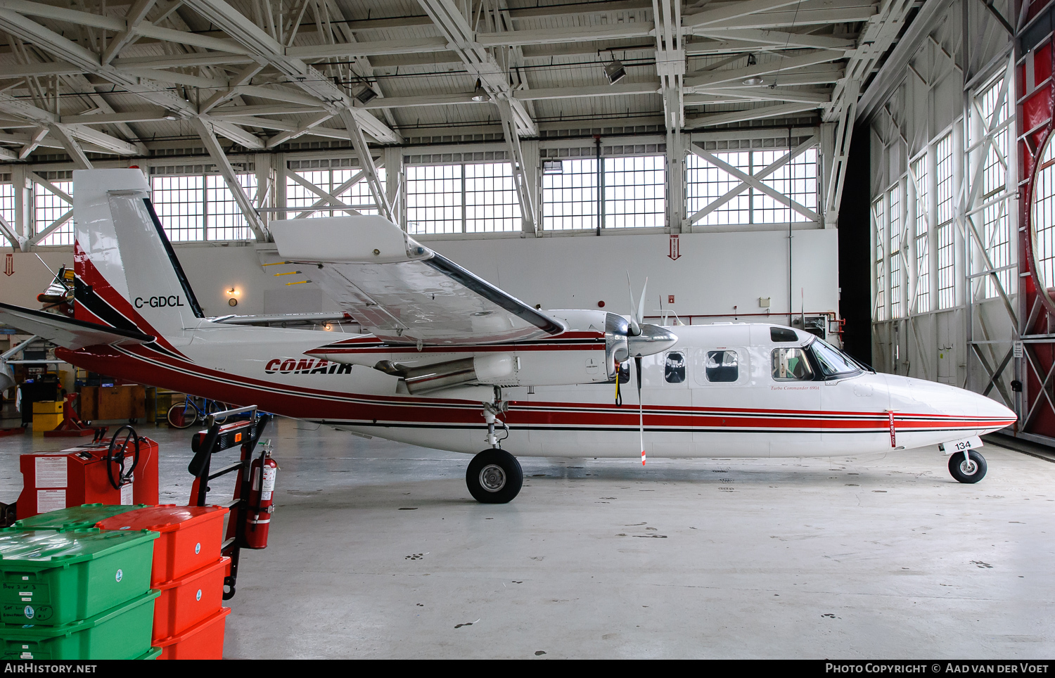 Aircraft Photo of C-GDCL | Rockwell 690A Turbo Commander | Conair Aviation | AirHistory.net #111905