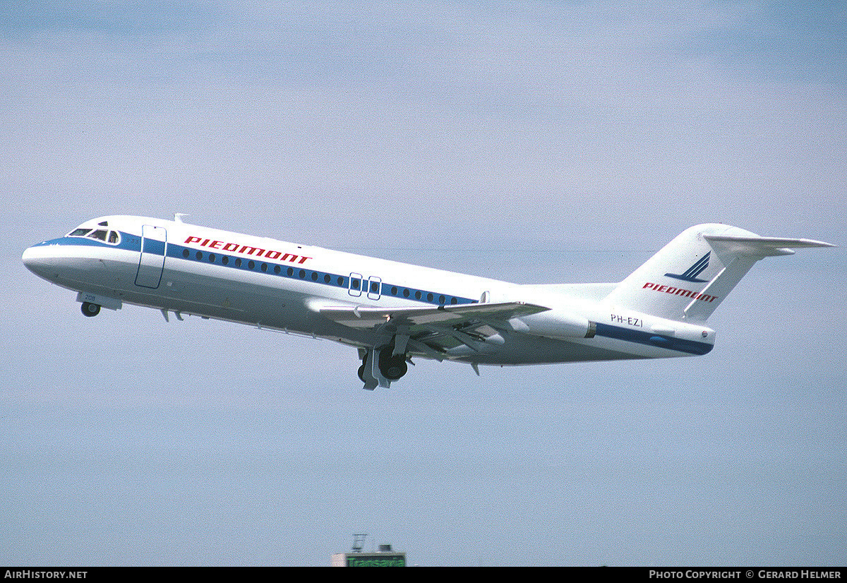 Aircraft Photo of PH-EZI | Fokker F28-4000 Fellowship | Piedmont Airlines | AirHistory.net #111921
