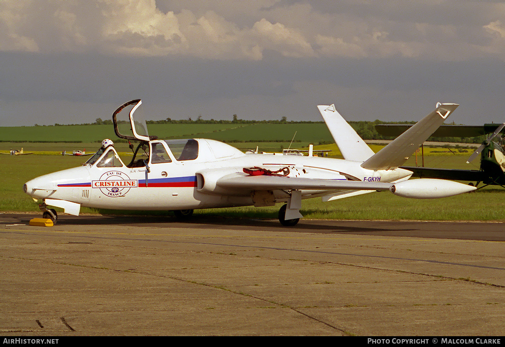 Aircraft Photo of F-GKYH | Fouga CM-170R Magister | Patrouille Cristaline | AirHistory.net #111925