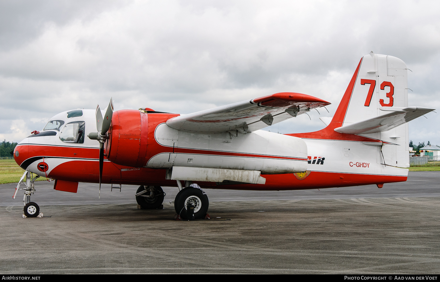 Aircraft Photo of C-GHDY | Conair S-2 Firecat | Conair Aviation | AirHistory.net #111950