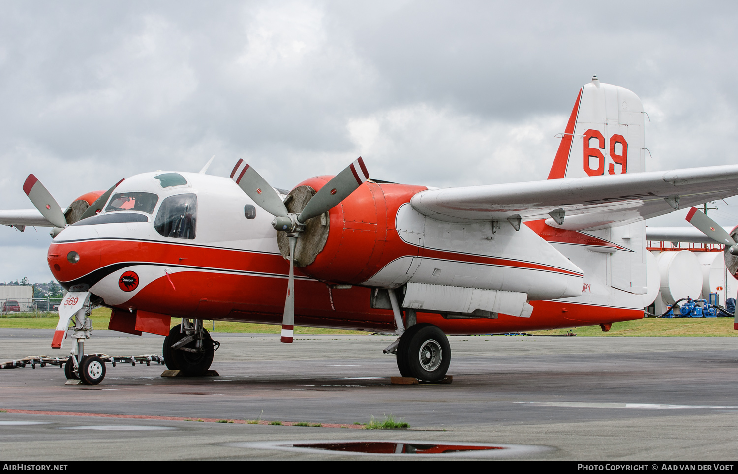 Aircraft Photo of C-FOPY | Conair CS2F Firecat | Conair Aviation | AirHistory.net #111957