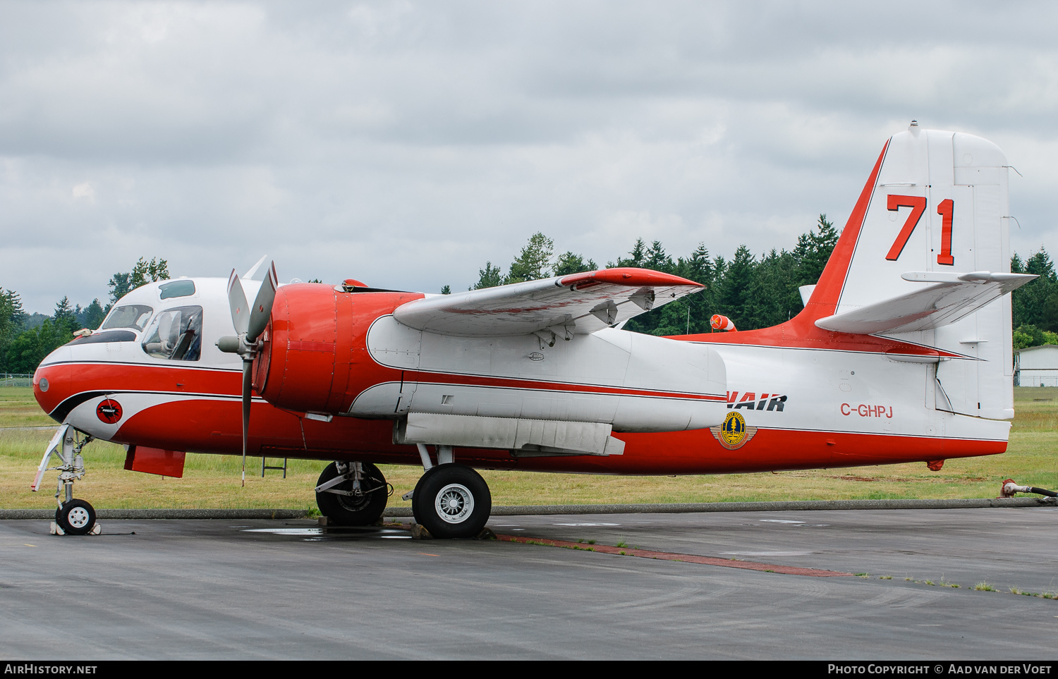 Aircraft Photo of C-GHPJ | Conair S-2 Firecat | Conair Aviation | AirHistory.net #111965