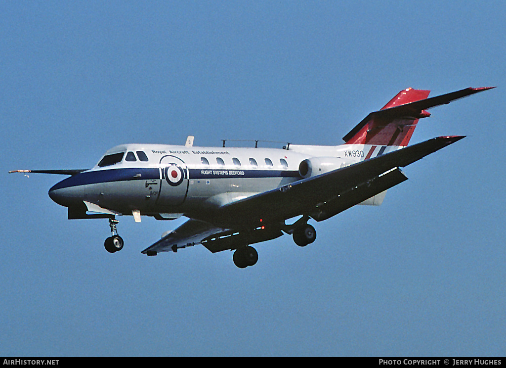 Aircraft Photo of XW930 | Hawker Siddeley HS-125-1B | UK - Air Force | AirHistory.net #111969