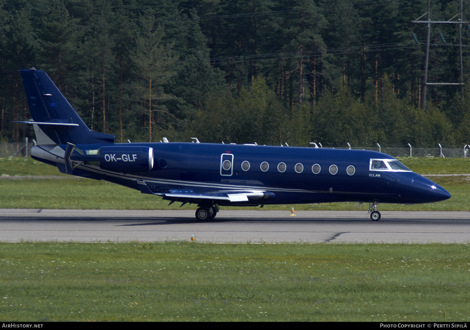 Aircraft Photo of OK-GLF | Israel Aircraft Industries Gulfstream G200 | Eclair Aviation | AirHistory.net #111978