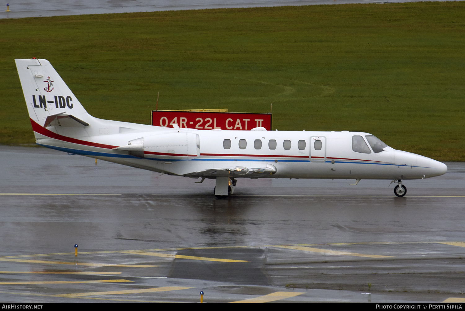 Aircraft Photo of LN-IDC | Cessna 560 Citation Encore | Hesnes Air | AirHistory.net #111983