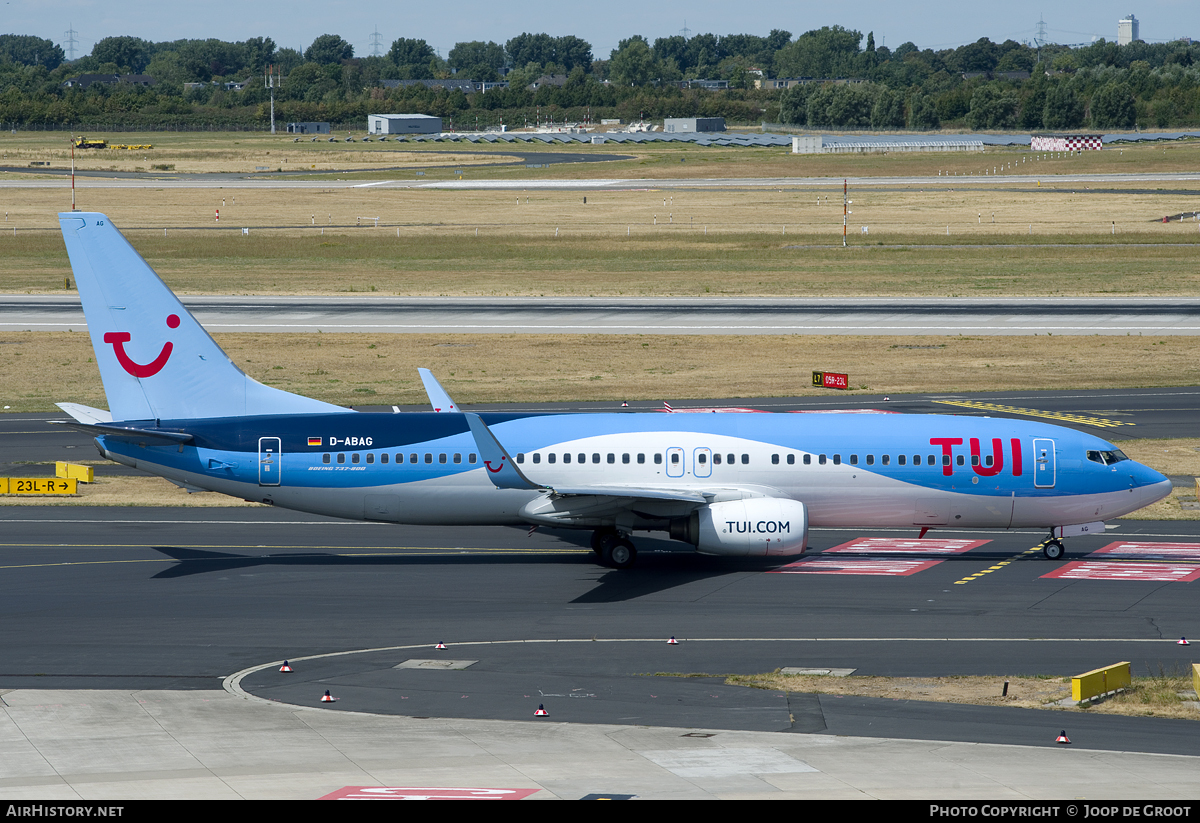 Aircraft Photo of D-ABAG | Boeing 737-86J | TUI | AirHistory.net #111985
