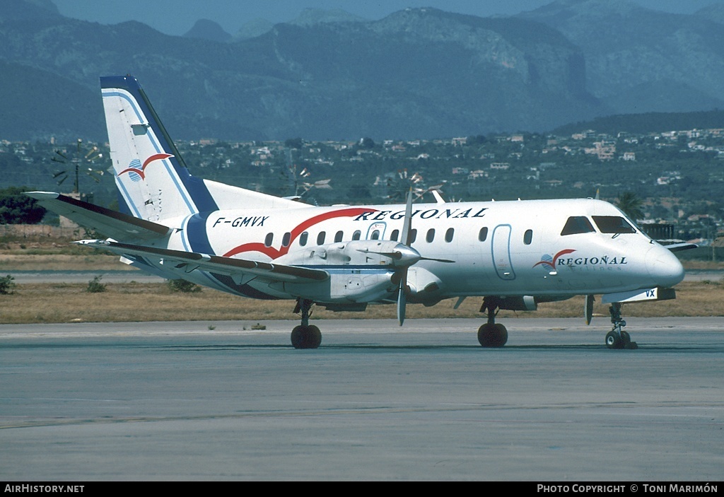 Aircraft Photo of F-GMVX | Saab 340B | Régional Airlines | AirHistory.net #112003