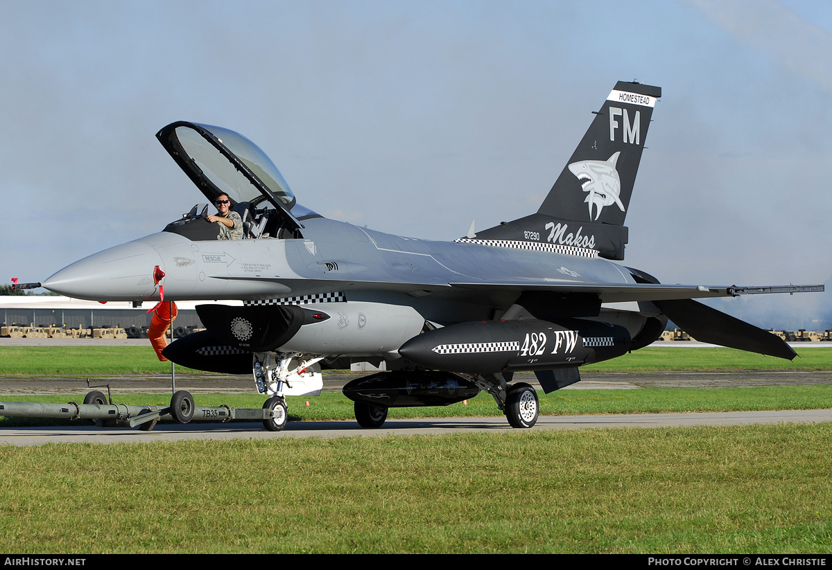 Aircraft Photo of 87-0290 / 87290 | General Dynamics F-16C Fighting Falcon | USA - Air Force | AirHistory.net #112018