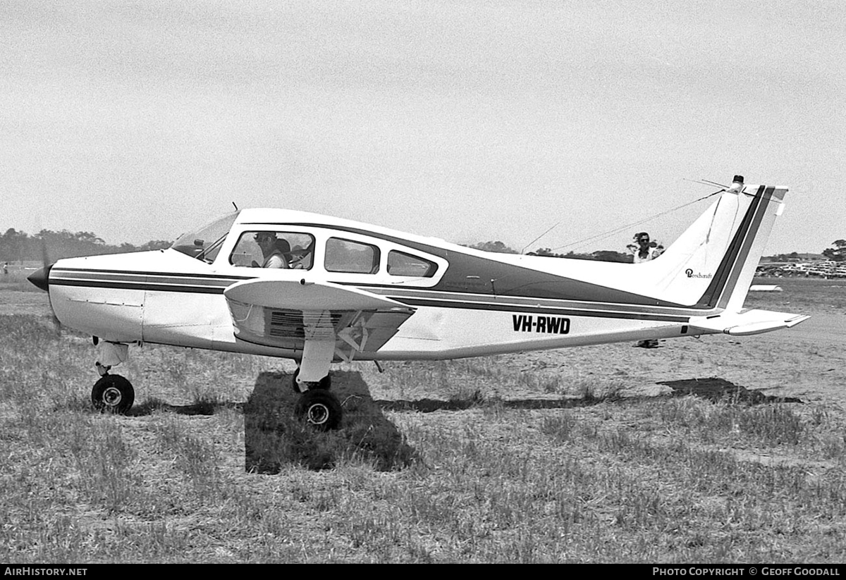 Aircraft Photo of VH-RWD | Beech A23A Musketeer Custom III | AirHistory.net #112034