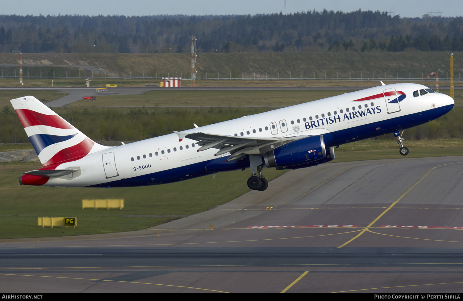 Aircraft Photo of G-EUUU | Airbus A320-232 | British Airways | AirHistory.net #112047