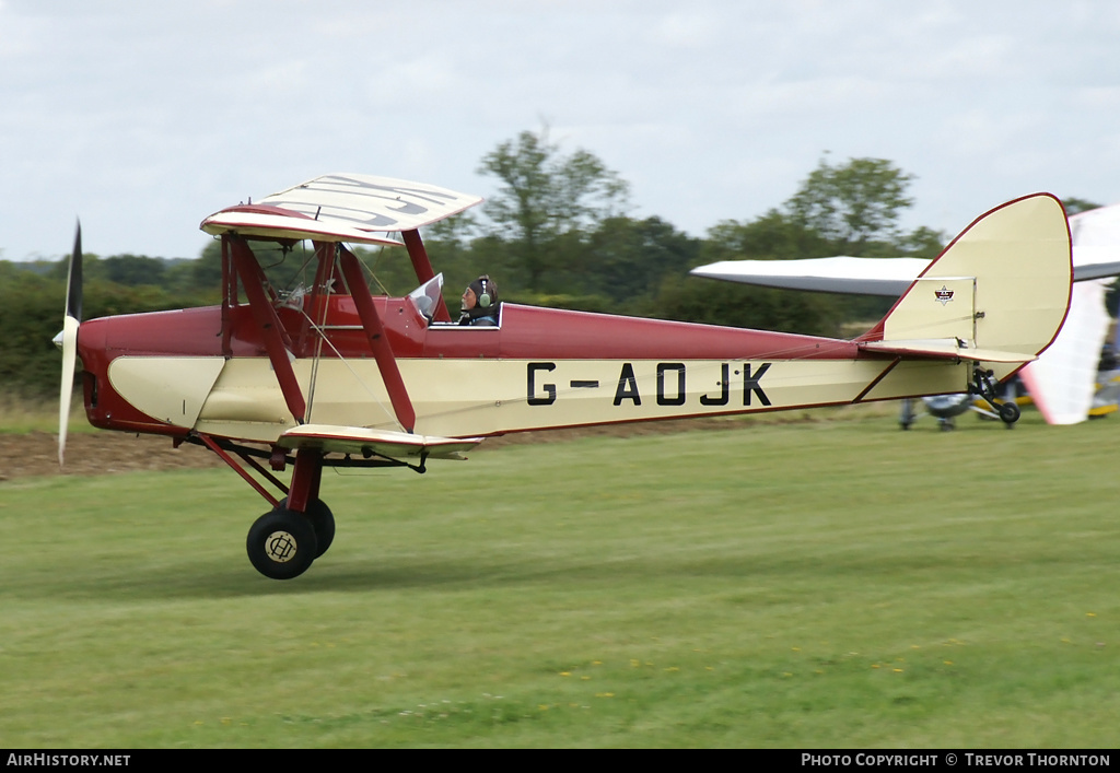 Aircraft Photo of G-AOJK | De Havilland D.H. 82A Tiger Moth II | AirHistory.net #112051