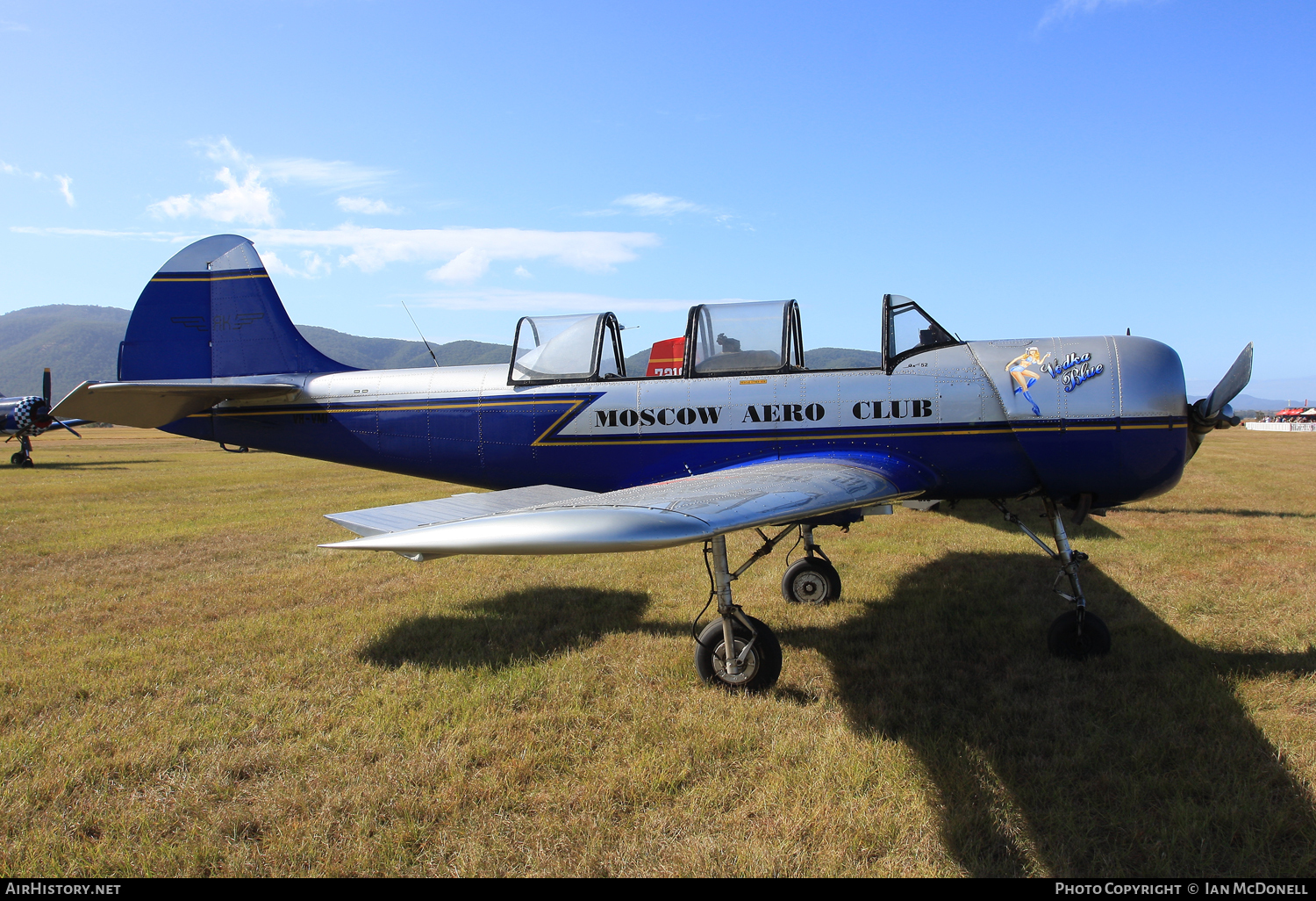 Aircraft Photo of VH-VMI | Yakovlev Yak-52 | Moscow Aero Club | AirHistory.net #112053