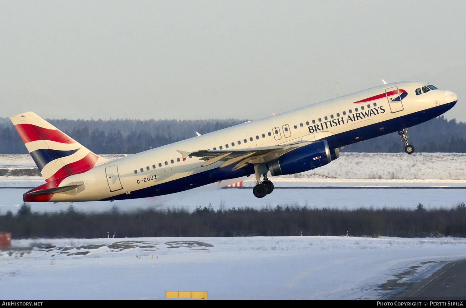 Aircraft Photo of G-EUUZ | Airbus A320-232 | British Airways | AirHistory.net #112054