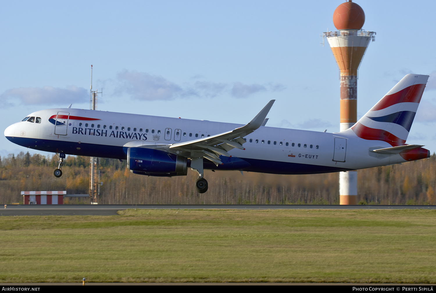 Aircraft Photo of G-EUYT | Airbus A320-232 | British Airways | AirHistory.net #112079