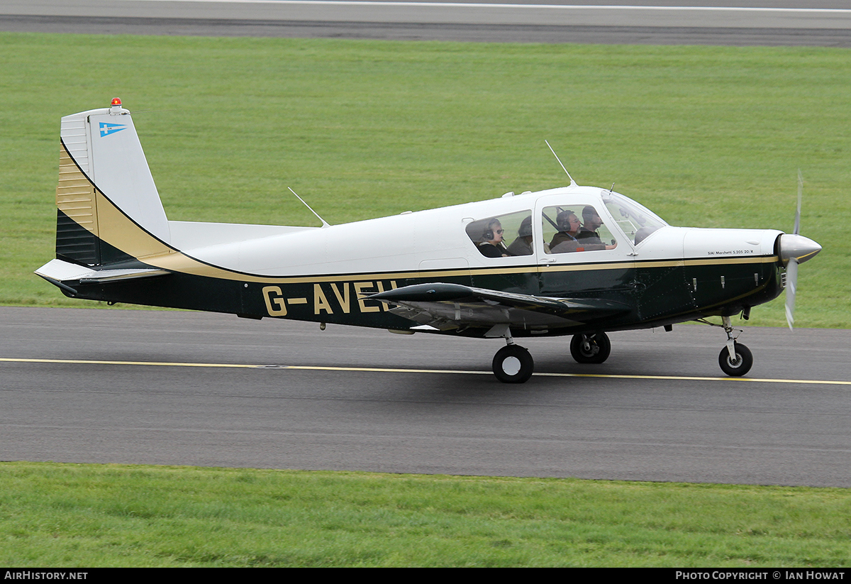 Aircraft Photo of G-AVEH | SIAI-Marchetti S-205-20/R | AirHistory.net #112088