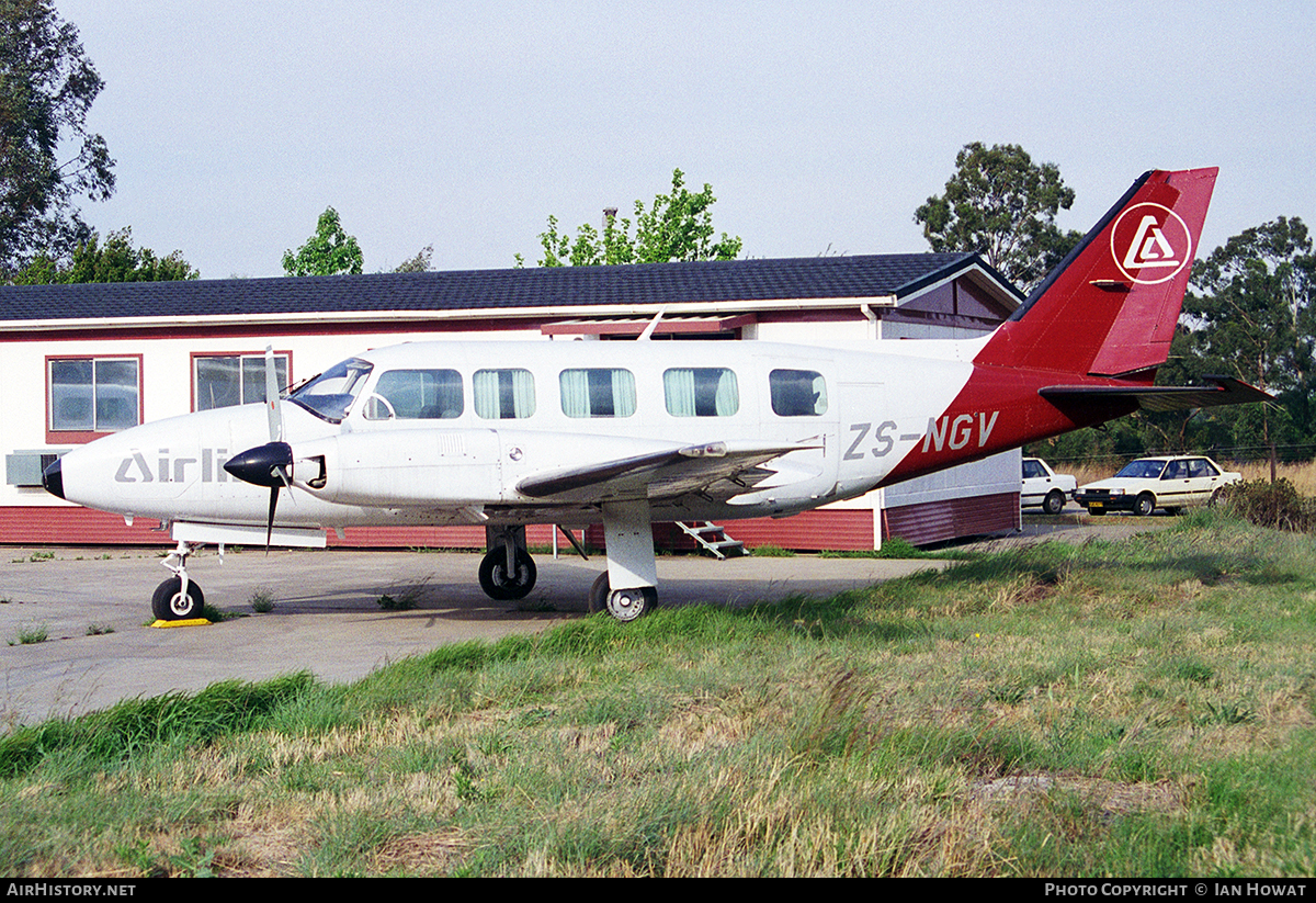 Aircraft Photo of ZS-NGV | Piper PA-31-350 Navajo Chieftain | Airlink | AirHistory.net #112096