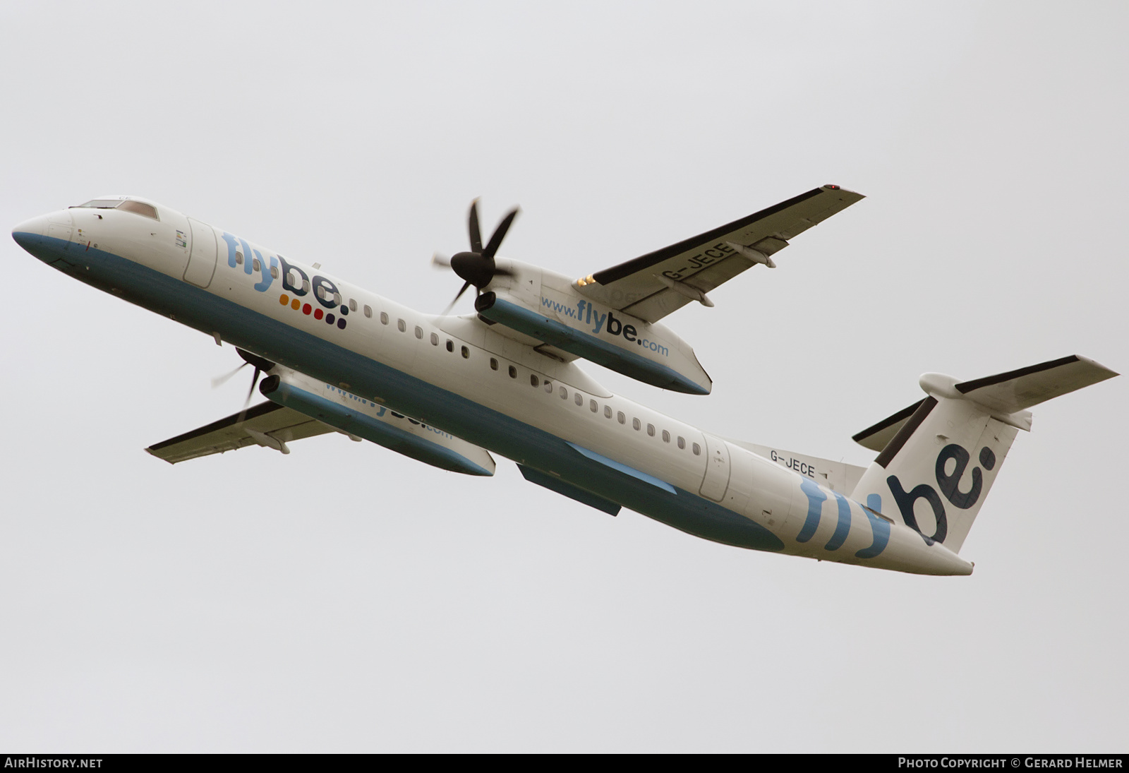 Aircraft Photo of G-JECE | Bombardier DHC-8-402 Dash 8 | Flybe | AirHistory.net #112101