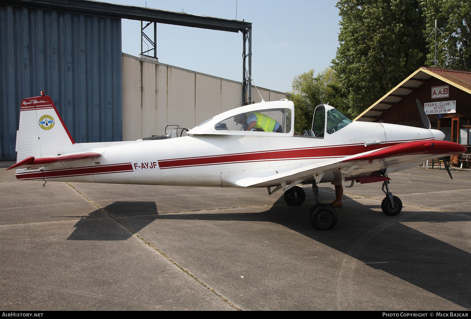 Aircraft Photo of F-AYJF | Ryan Navion | Quiberon Air Club | AirHistory.net #112106