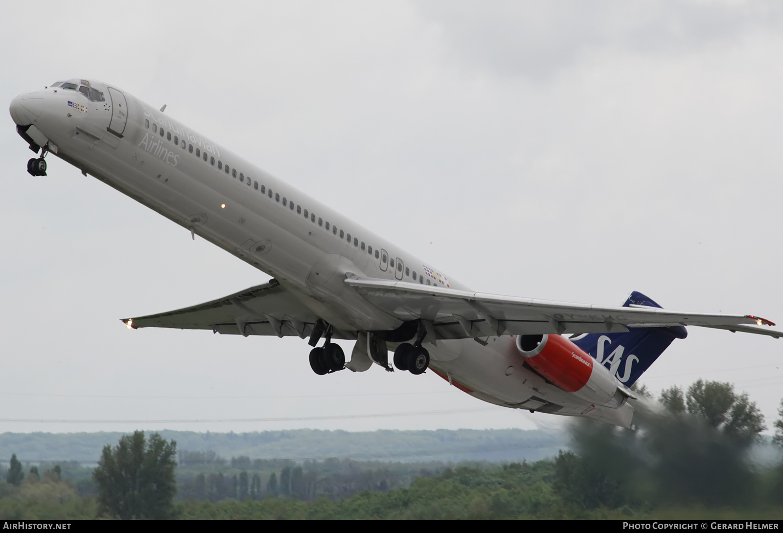 Aircraft Photo of OY-KHG | McDonnell Douglas MD-82 (DC-9-82) | Scandinavian Airlines - SAS | AirHistory.net #112110