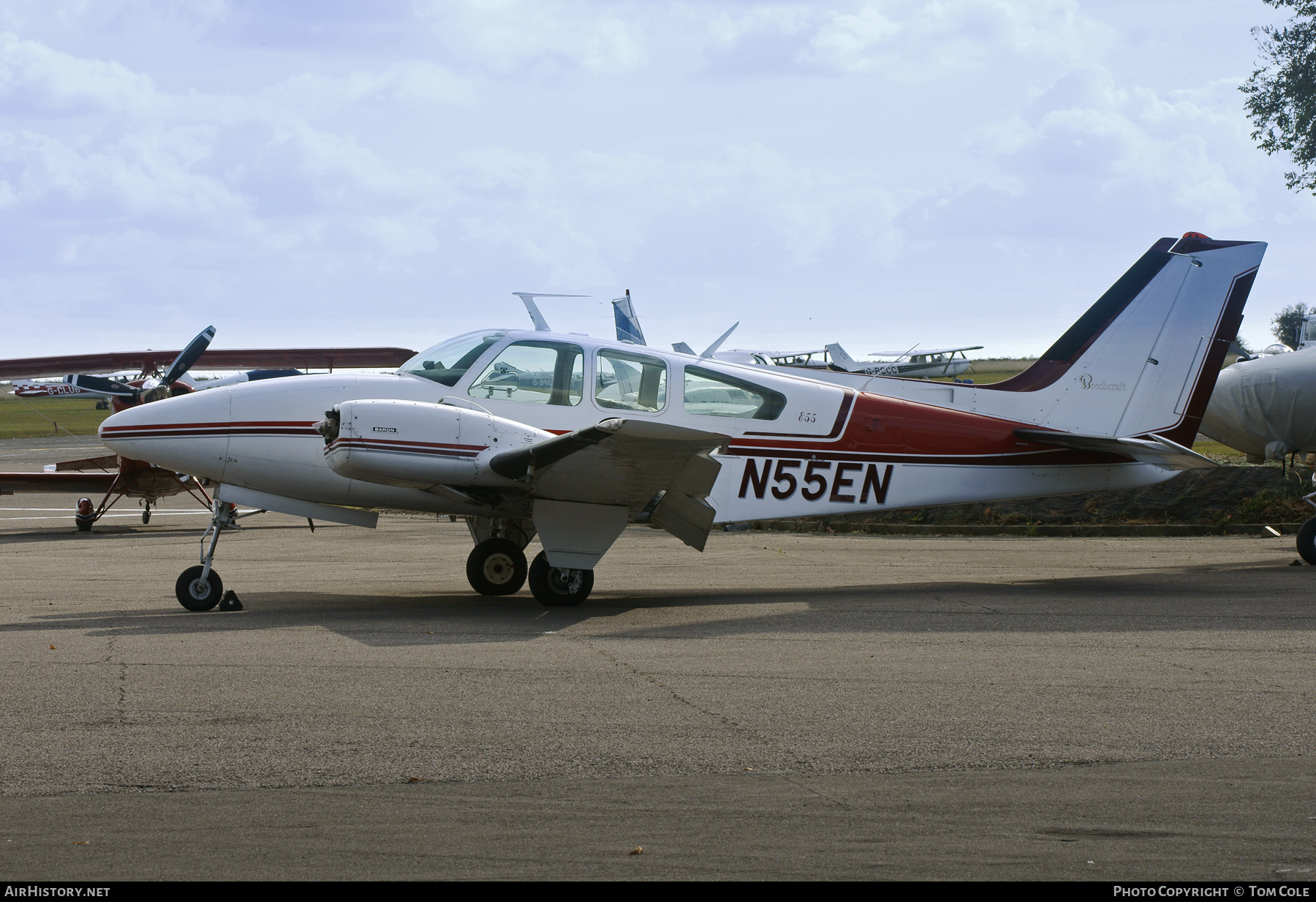 Aircraft Photo of N55EN | Beech E55 Baron | AirHistory.net #112116