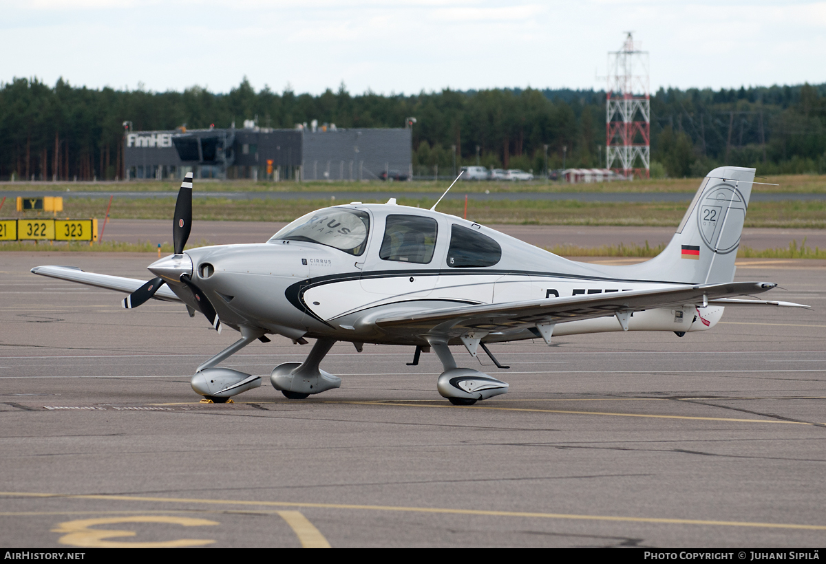 Aircraft Photo of D-ETER | Cirrus SR-22T G5-GTS | AirHistory.net #112138