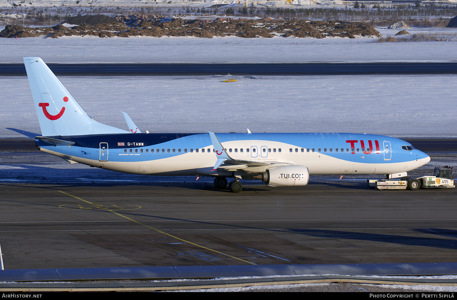 Aircraft Photo of G-TAWW | Boeing 737-8K5 | TUI | AirHistory.net #112140