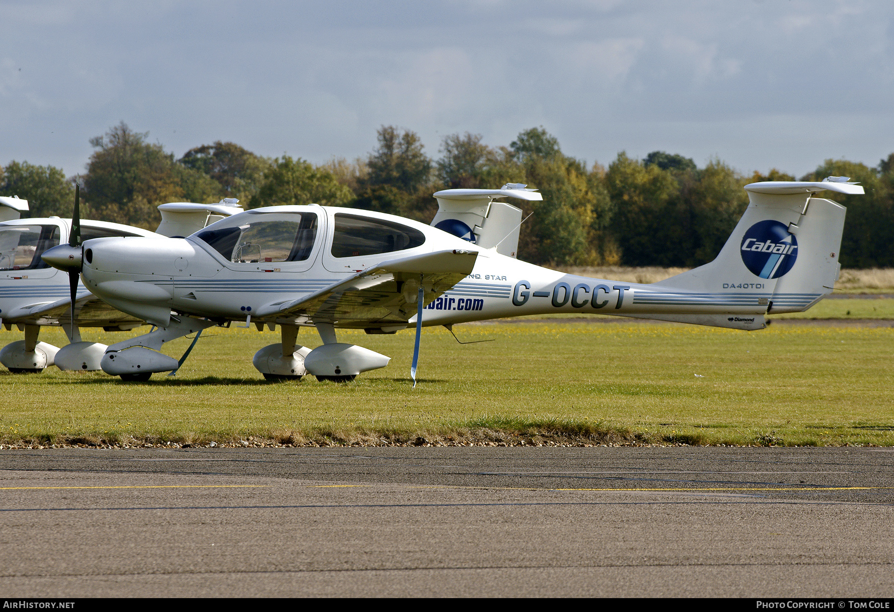 Aircraft Photo of G-OCCT | Diamond DA40D Diamond Star TDI | Cabair | AirHistory.net #112148