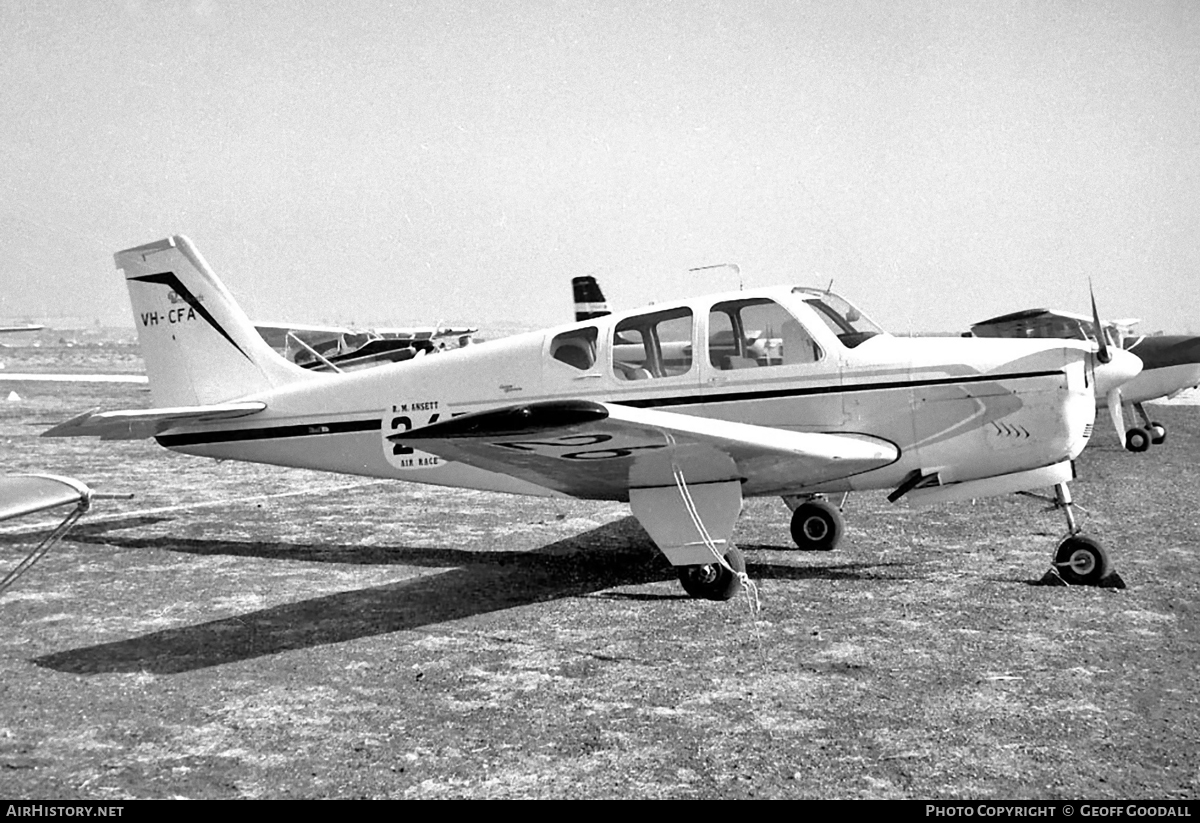 Aircraft Photo of VH-CFA | Beech B33 Debonair | AirHistory.net #112183