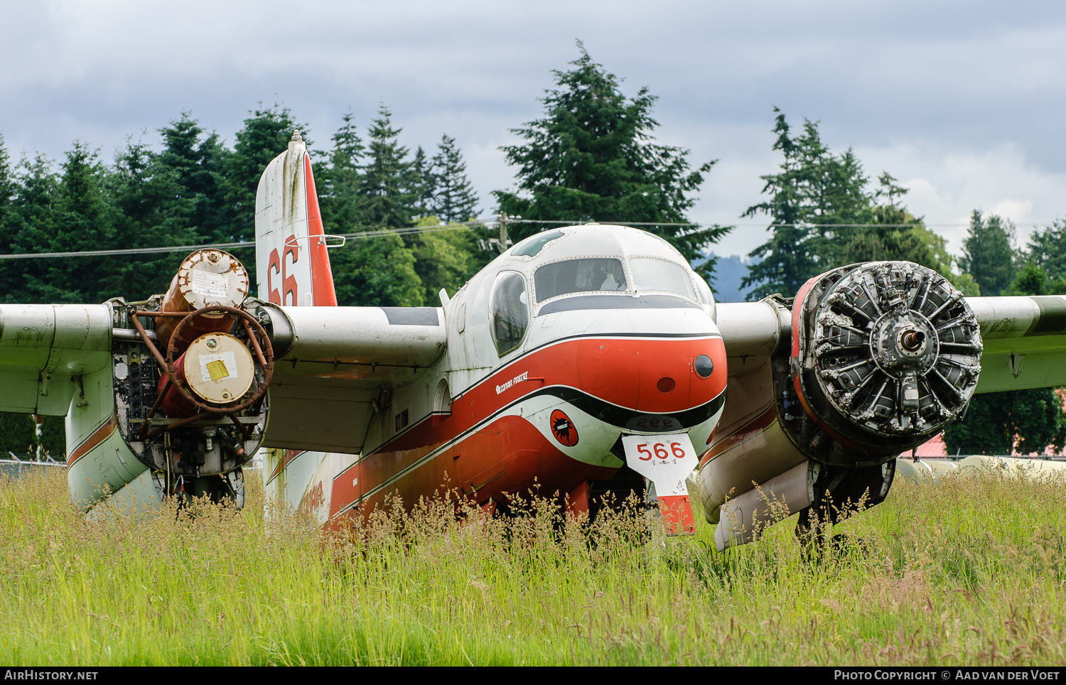 Aircraft Photo of C-FOPV | Conair CS2F Firecat | Conair Aviation | AirHistory.net #112190