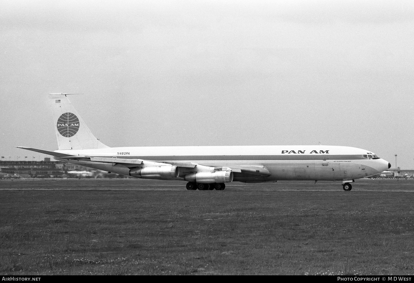 Aircraft Photo of N460PA | Boeing 707-321C | Pan American World Airways - Pan Am | AirHistory.net #112196