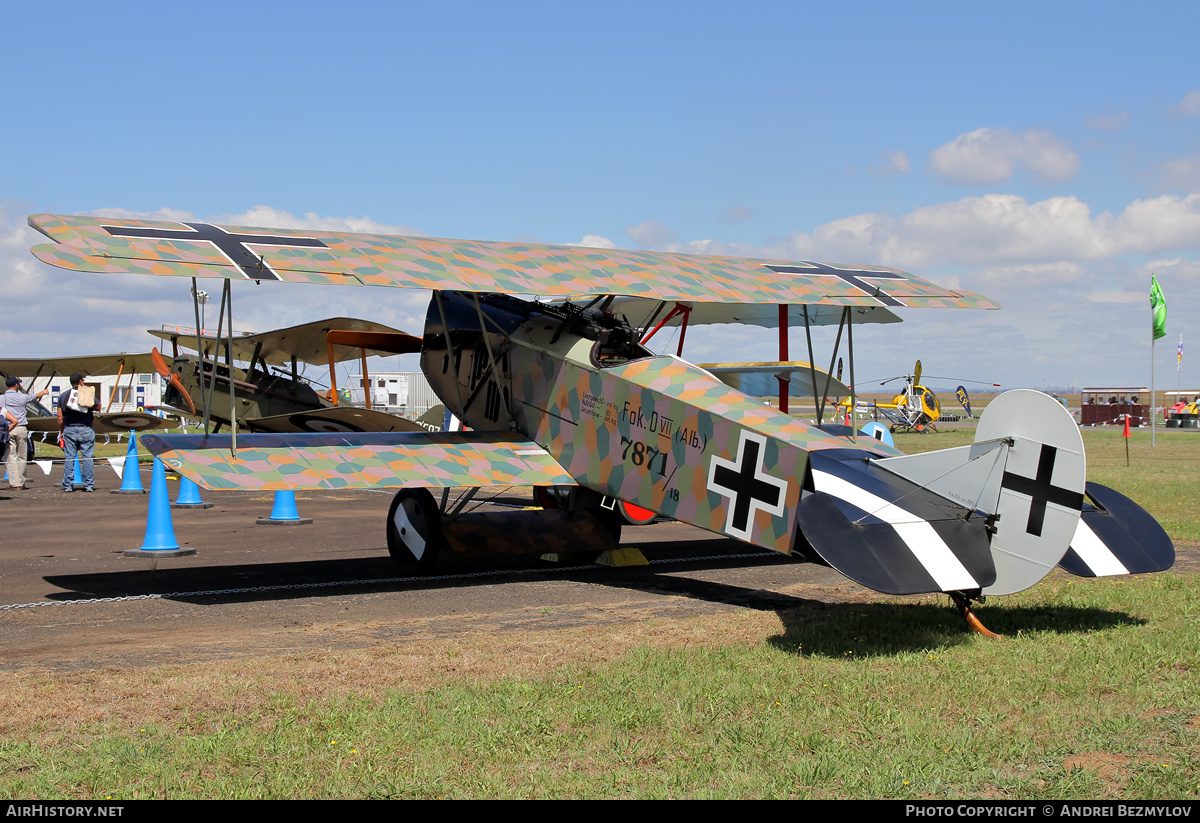 Aircraft Photo of ZK-FOD / 7871/18 | Fokker D.VII (replica) | Germany - Air Force | AirHistory.net #112197