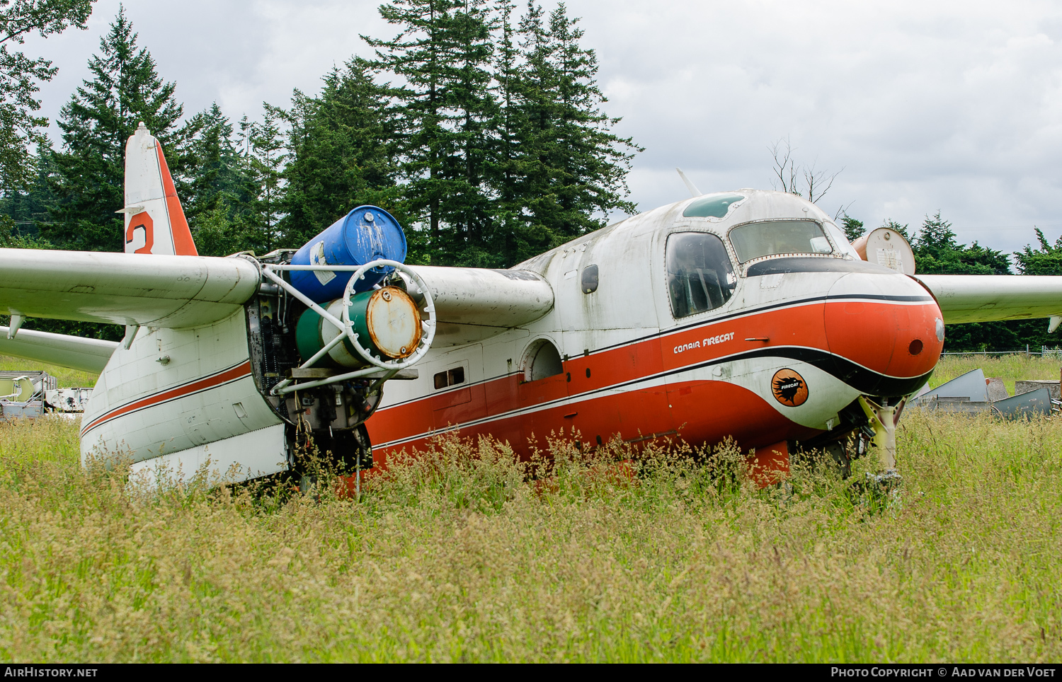 Aircraft Photo of C-GWUO | Conair CS2F Firecat | Conair Aviation | AirHistory.net #112201
