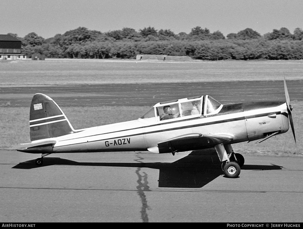 Aircraft Photo of G-AOZV | De Havilland DHC-1 Chipmunk Mk22A | AirHistory.net #112205