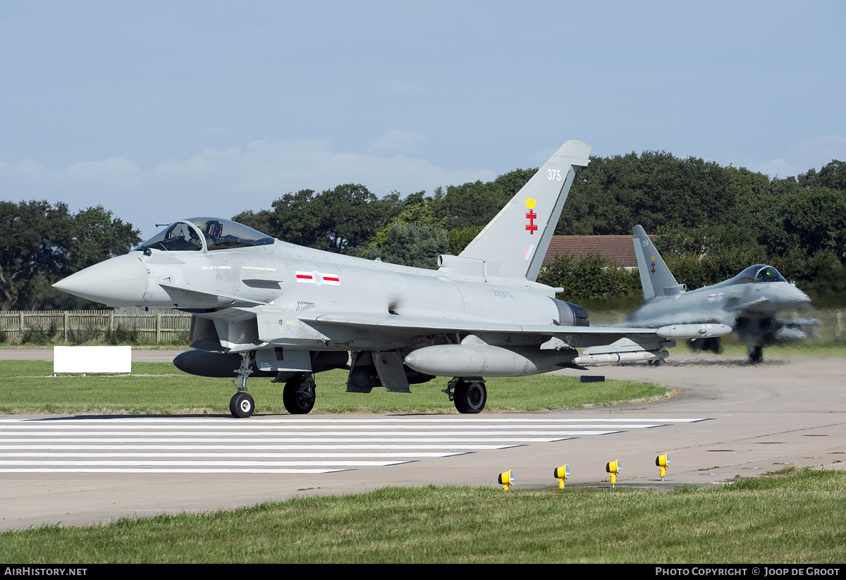 Aircraft Photo of ZK375 | Eurofighter EF-2000 Typhoon FGR4 | UK - Air Force | AirHistory.net #112228