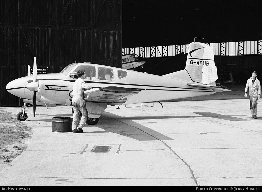 Aircraft Photo of G-APUB | Beech 95 Travel Air | AirHistory.net #112233
