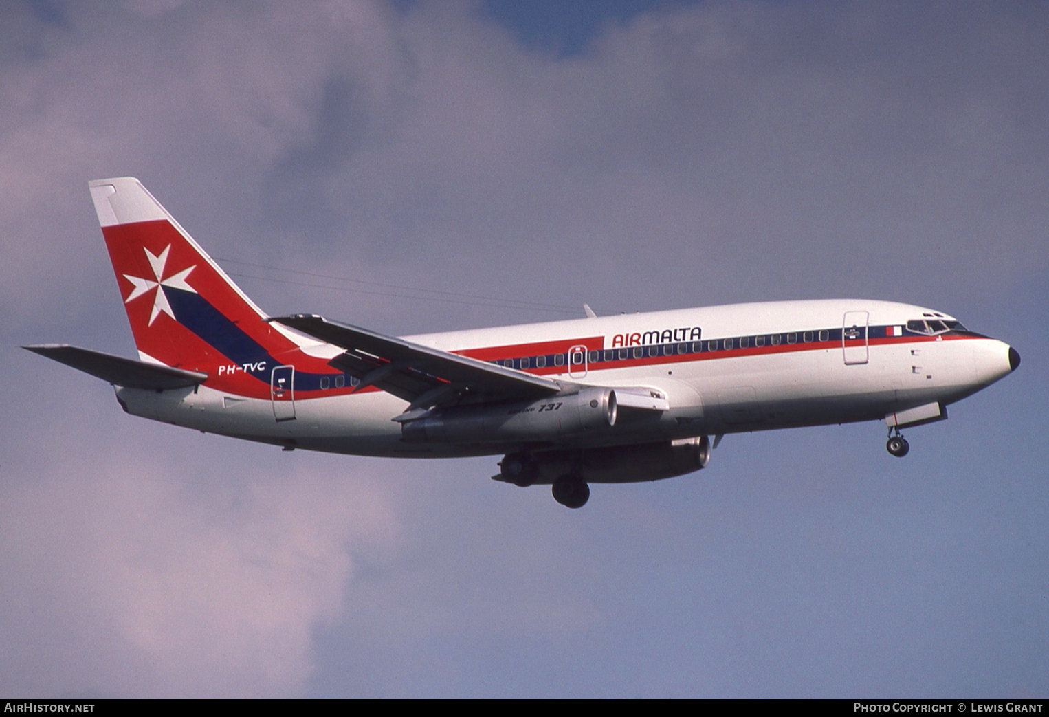 Aircraft Photo of PH-TVC | Boeing 737-2K2C/Adv | Air Malta | AirHistory.net #112234