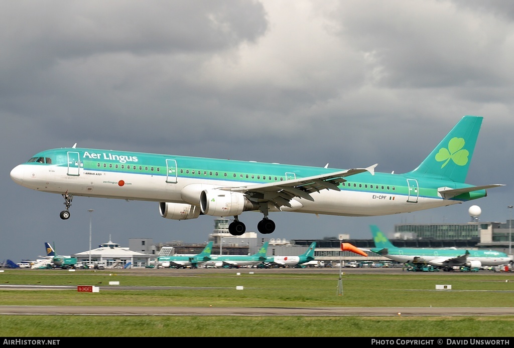 Aircraft Photo of EI-CPF | Airbus A321-211 | Aer Lingus | AirHistory.net #112236