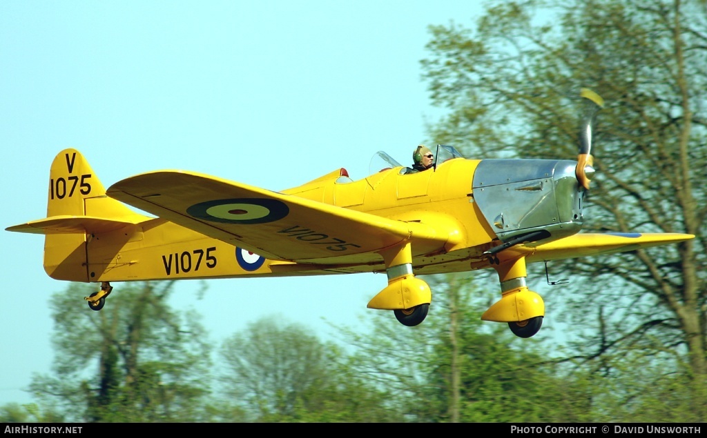 Aircraft Photo of G-AKPF / V1075 | Miles M.14A Magister | UK - Air Force | AirHistory.net #112242