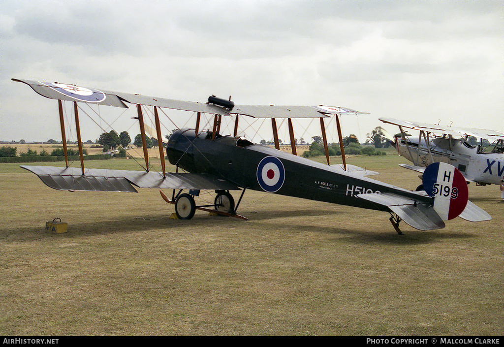 Aircraft Photo of G-ADEV / H5199 | Avro 504N | UK - Air Force | AirHistory.net #112246