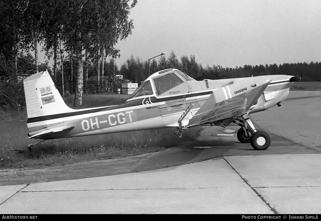 Aircraft Photo of OH-CGT | Cessna A188B AgTruck | AirHistory.net #112250